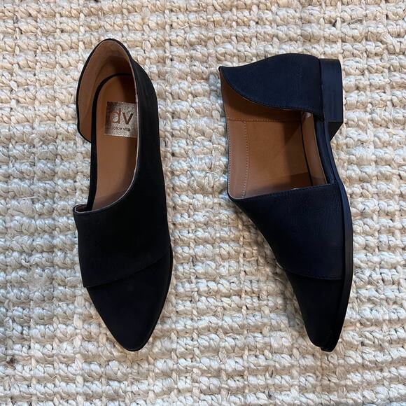 DV Dolce Vita Fargo Asymmetrical Loafers Sz 7 - Picture 1 of 5